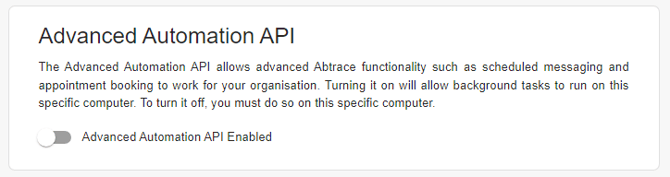 api image