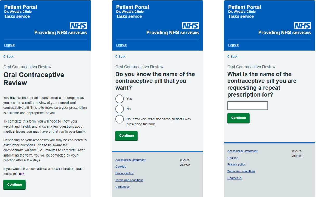 Pill 5 Questionnaire.pdf Combined Oral Contraceptive Pill Questionnaire