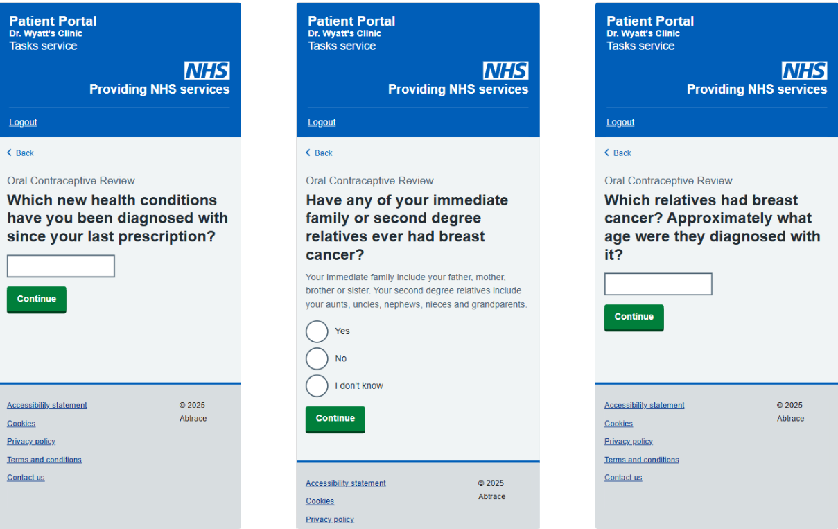 Pill 5 Questionnaire.pdf Combined Oral Contraceptive Pill Questionnaire
